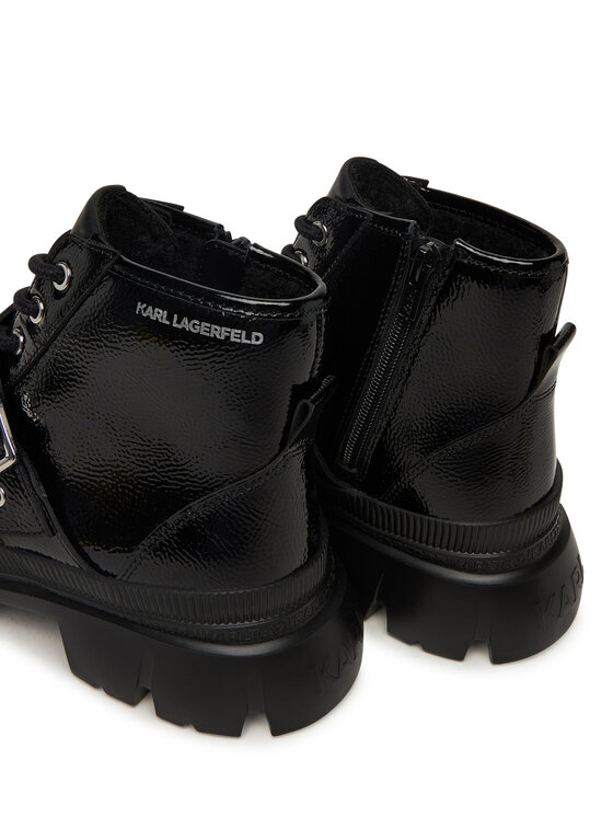 KARL LAGERFELD KARL LAGERFELD Черевики KL43535 Чорний