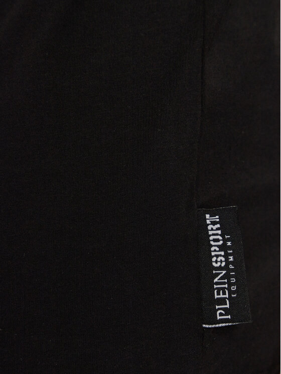 Plein Sport Plein Sport T-shirt AADC MTK7942 STE001N Nero Regular Fit