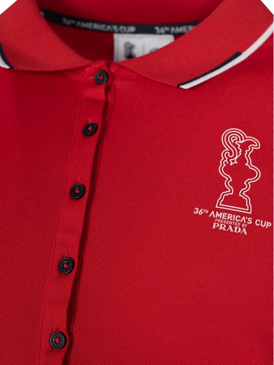 North Sails North Sails Polo 45 2502 000 | Auroa Polo S/S Rosso Regular Fit