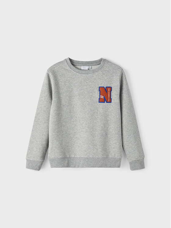 NAME IT NAME IT Суитшърт 13210902 Сив Regular Fit