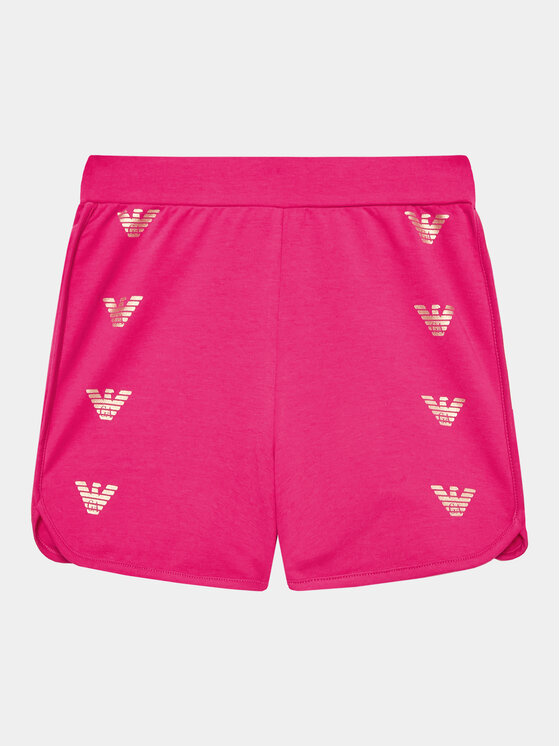 EA7 Emporio Armani Stoffshorts 3RFS52 FJ5FZ 1417 Rosa Regular Fit Modivo