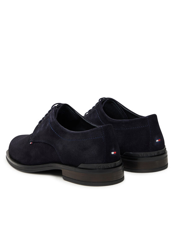 Tommy Hilfiger Tommy Hilfiger Félcipő Corporate Derby FM0FM05582 Sötétkék