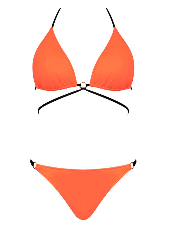 Miss Lou Miss Lou Bikini ML003 Pomarańczowy