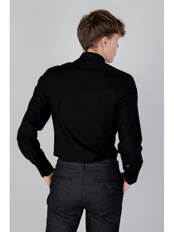Antony Morato Antony Morato Camicia NAPOLI Nero Casual Fit