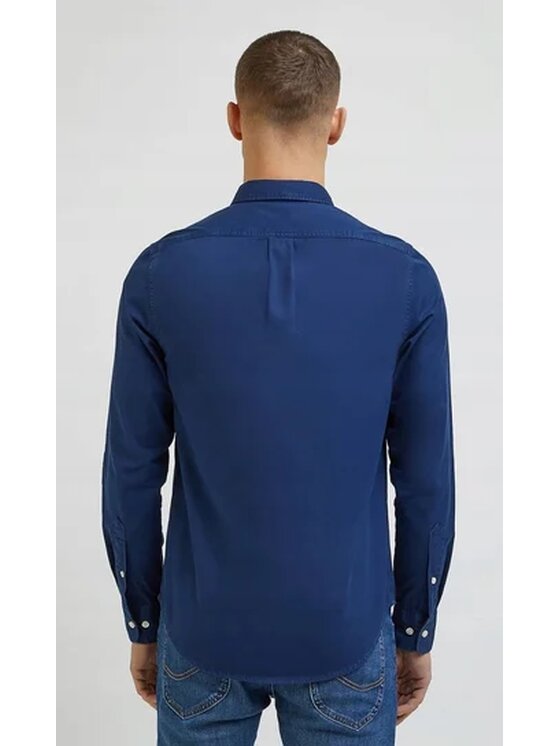 Lee Lee Camicia PATCH SHIRT EMPEROR Blu Regular Fit