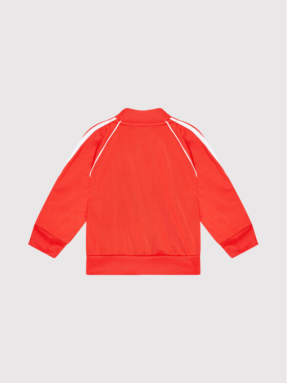 Tuta adicolor Sst Track H35600 Rosso Regular Fit