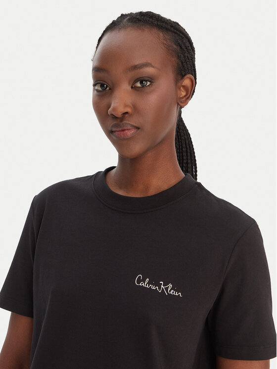 Calvin Klein Jeans Calvin Klein Jeans T-shirt LV047E809G Crna Classic Fit