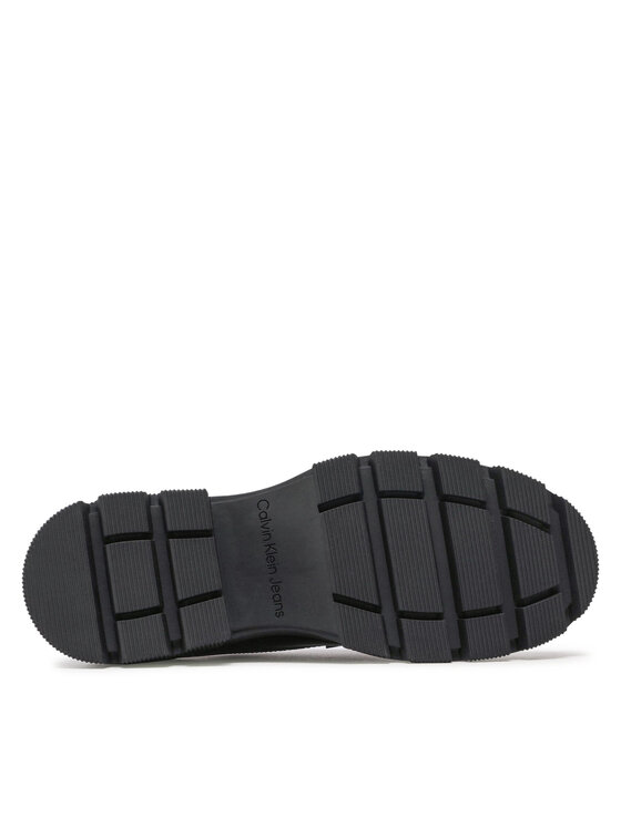 Calvin Klein Jeans Calvin Klein Jeans Pusbačiai Chunky Combat Derby Wn YW0YW00745 Juoda