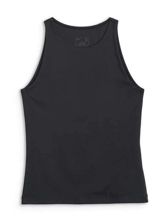 4F 4F Τοπ ESSENTIAL 4 Μαύρο Slim Fit