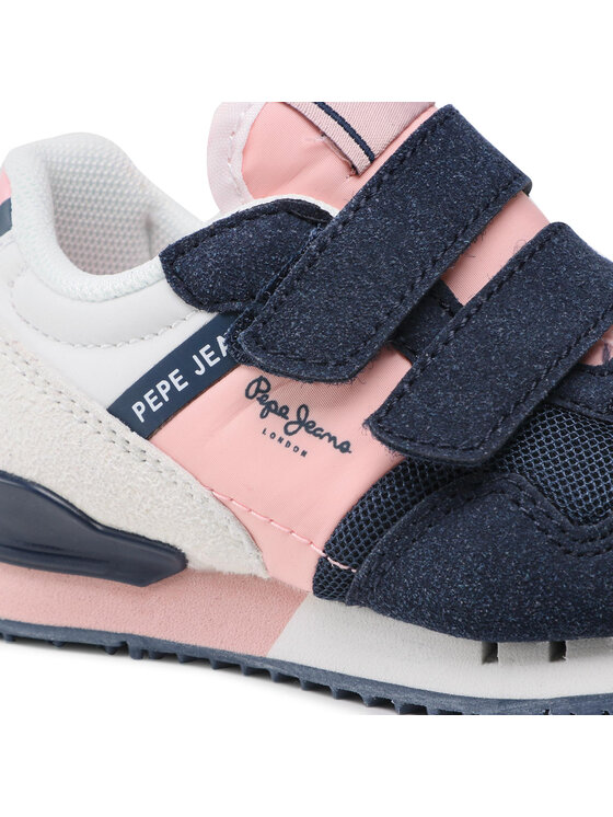 Pepe Jeans Pepe Jeans Sneakersy London One Gk PGS30538 Granatowy