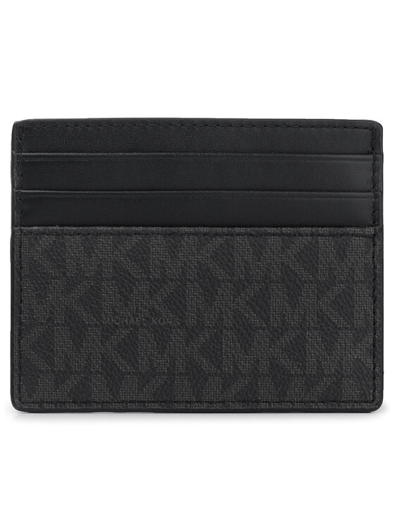 MICHAEL Michael Kors MICHAEL Michael Kors Custodie per carte di credito Greyson 39F9LGYD2B Nero