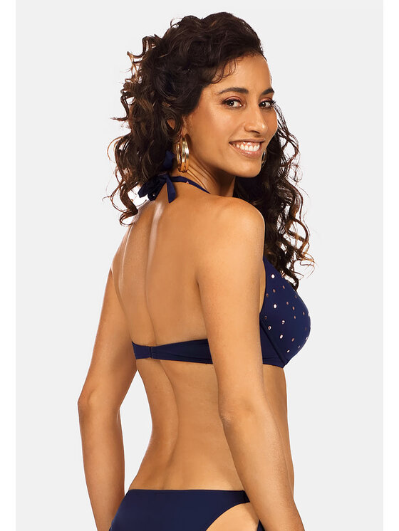 Feba Feba Bikini pezzo sopra FG11 Blu scuro