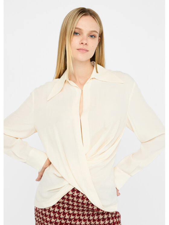 Liu Jo Liu Jo Blusa CF5263T2580X0169 Bianco Regular Fit