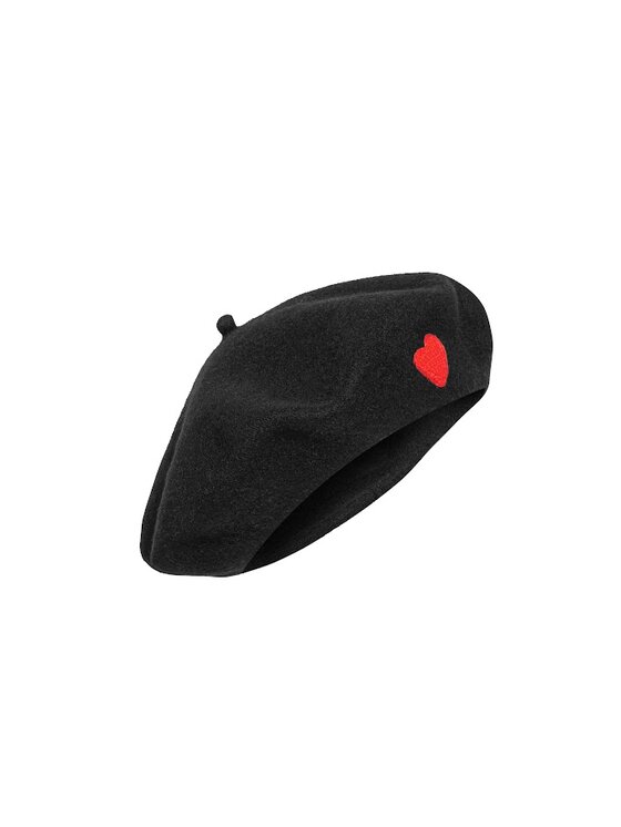 YOU by Tokarska YOU by Tokarska Beret Serce Czarny