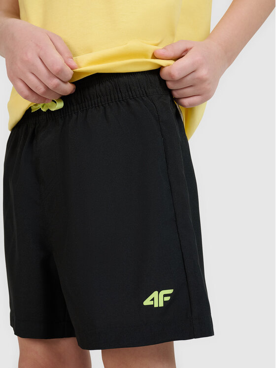 4F 4F Kąpielówki BASIC_ Czarny
