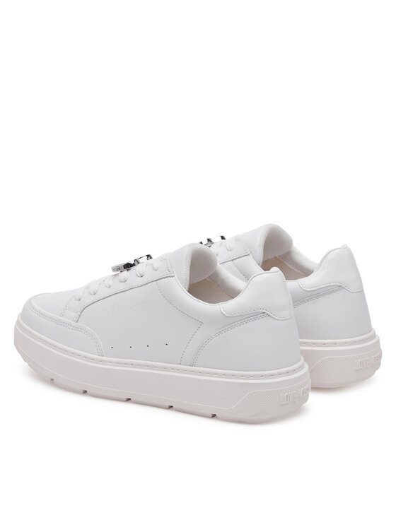 LOVE MOSCHINO LOVE MOSCHINO Sneakersy JA15214G1MIA410A Biały