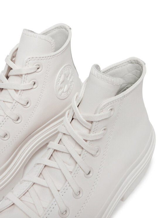 Converse Converse Polacchine Chuck Taylor All Star Lugged Heel Leather Platform A10370C Bianco