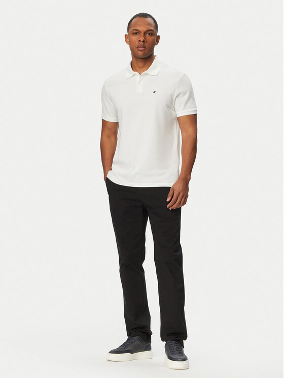 Calvin Klein Calvin Klein Pólóing LV040EM269 Fehér Regular Fit