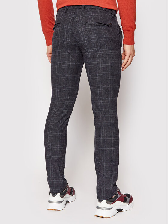 Pantaloni chino 50460018 Nero Slim Fit