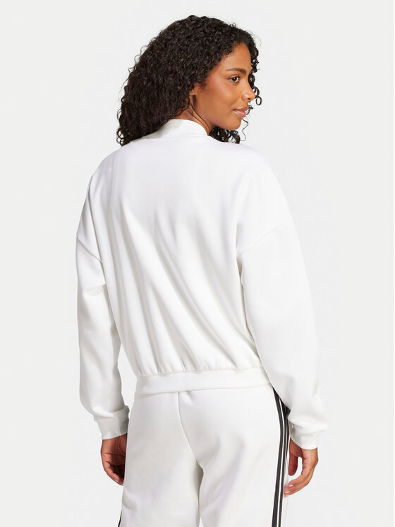 adidas adidas Pulóver Essentials Contemporary Logo JD9966 Fehér Loose Fit