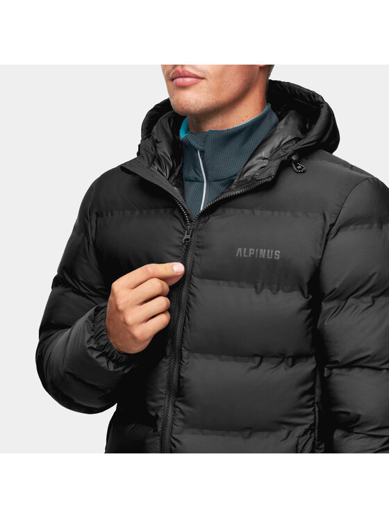 Alpinus Alpinus Kurtka zimowa Felskinn II Czarny Regular Fit