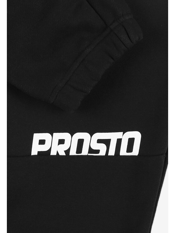 PROSTO. PROSTO. Spodnie dresowe Spirit Level02 Czarny Regular Fit