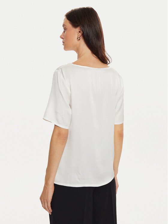 Tatuum Tatuum Bluse Mekonga T2416.044B Écru Regular Fit