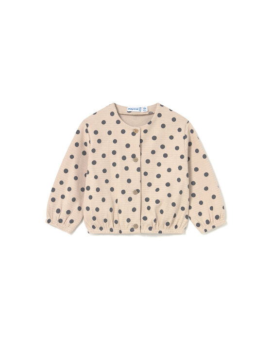 Mayoral Mayoral Completo felpa, maglia e leggings 2743 Beige Regular Fit