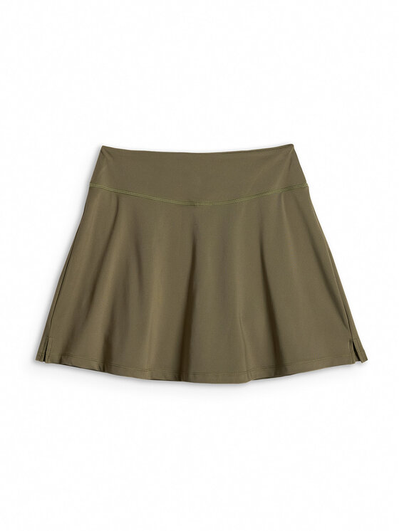 4F 4F Spódnica ołówkowa SOLAR PUNK Khaki Slim Fit