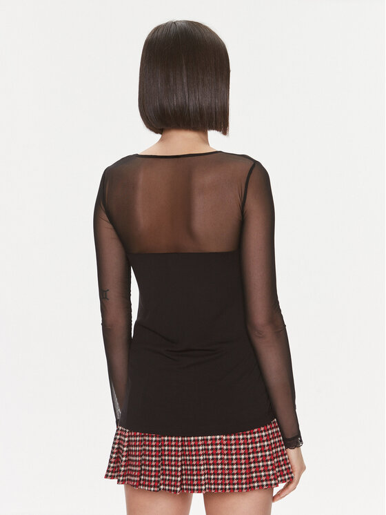 Liu Jo Liu Jo Palaidinė 5F3118 J5360 Juoda Regular Fit