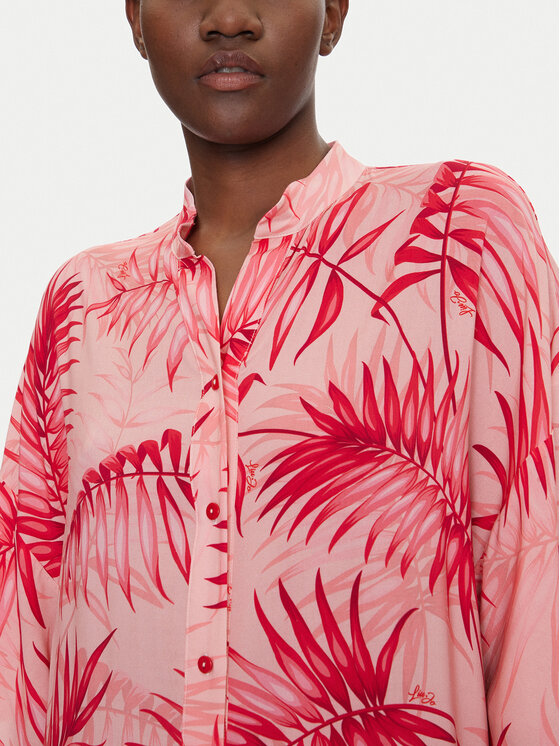 Liu Jo Beachwear Liu Jo Beachwear Пляжна сукня VA5125 T2961 Рожевий Relaxed Fit