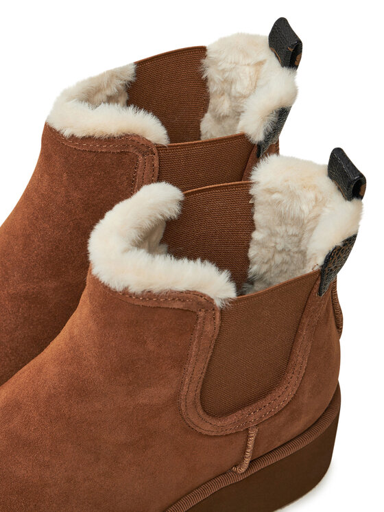 Guess Guess Čizme Jilaine2 FLFJL2 LEA10 Smeđa