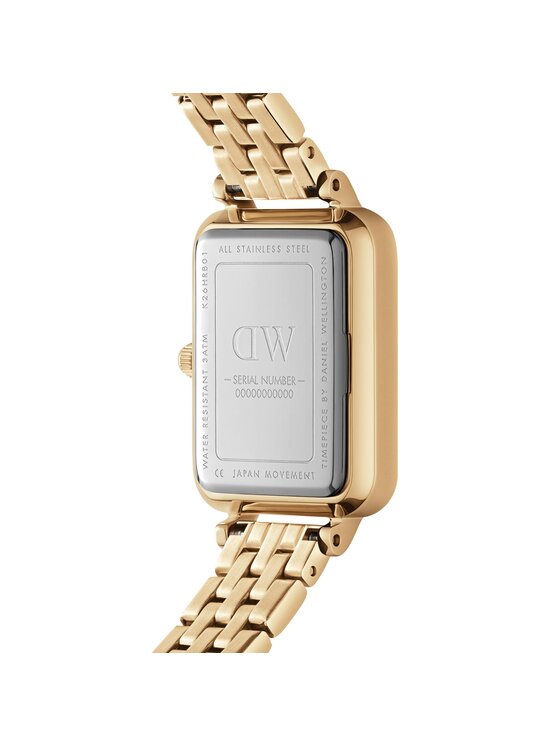Daniel Wellington Pulkstenis Quadro DW00100622 Zelta Modivo.lv