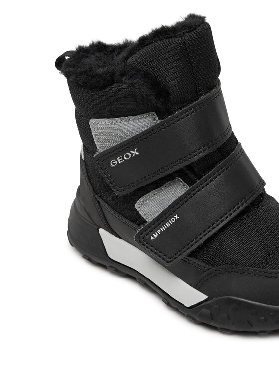 Geox Geox Μπότες Χιονιού J Trekkyup Boy B Abx J46MBF 0FU50 C9999 M Μαύρο