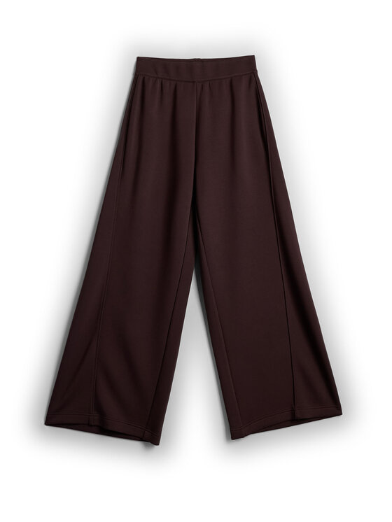 4F 4F Spodnie dresowe ESSENTIAL Brązowy ciemny Regular Fit