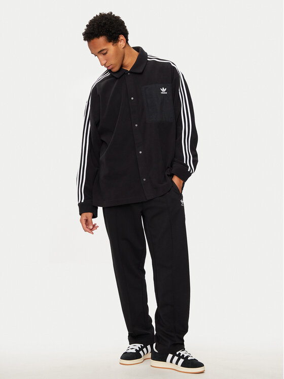 adidas adidas Flis adicolor IZ1834 Črna Loose Fit