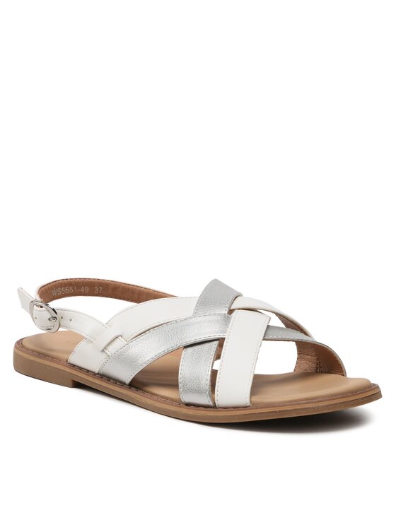 Clara Barson Clara Barson Sandale WS5551-49 Bijela