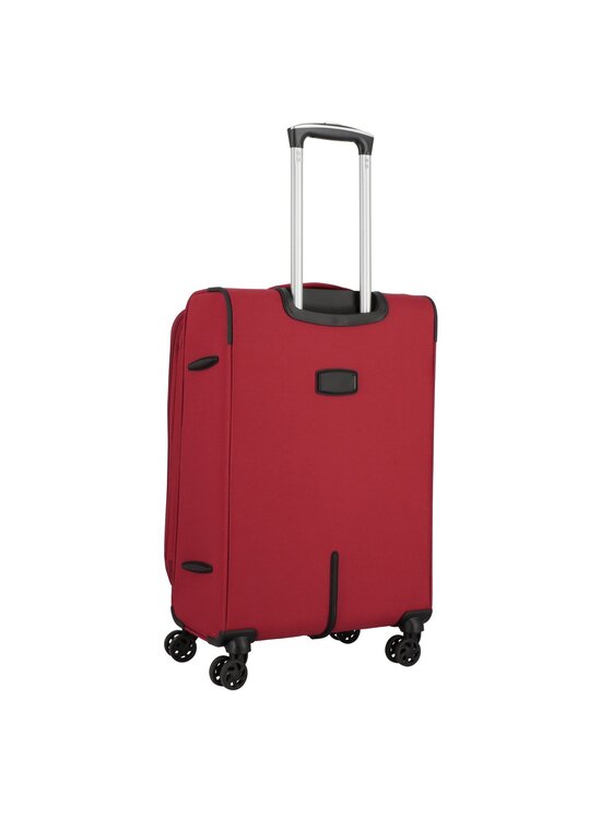 D&N D&N Komplet walizek 180799 Czerwony