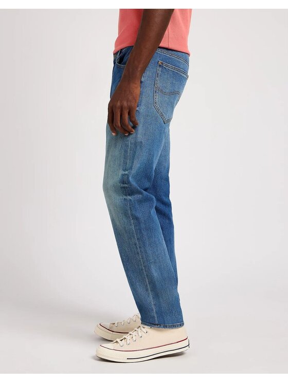 Lee Lee Jeansy Daren Zip Fly Niebieski Regular Fit