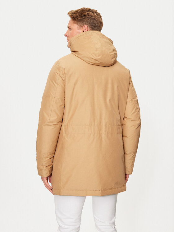 Woolrich Woolrich Kurtka puchowa CFWOOU0487MRUT0001 Beżowy Regular Fit