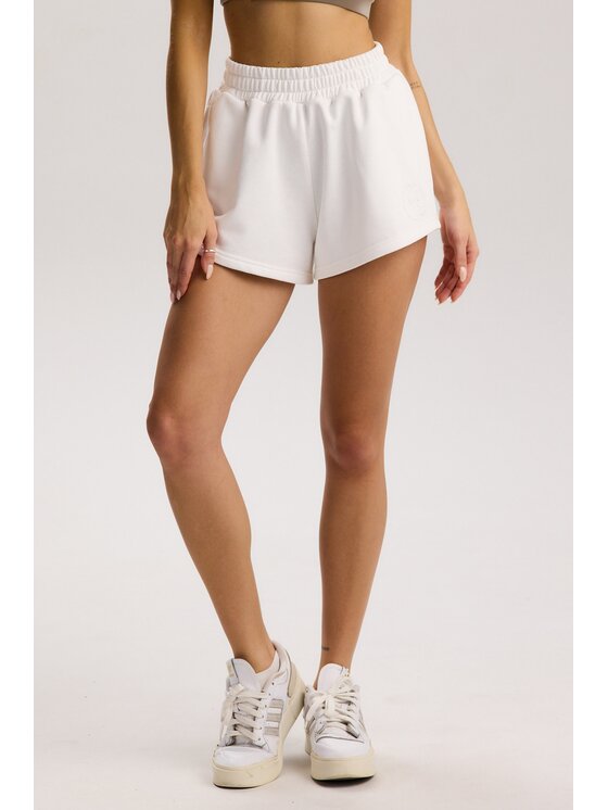 ROUGH RADICAL ROUGH RADICAL Szorty sportowe COTTON ACTIVE SHORTS WOMEN Écru Regular Fit