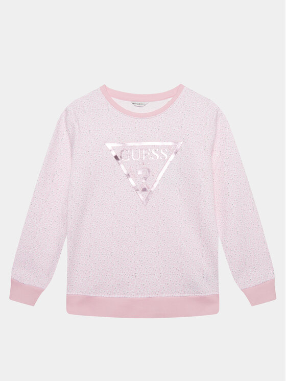 Guess Guess Суитшърт J4GQ01 KA6R3 Розов Regular Fit