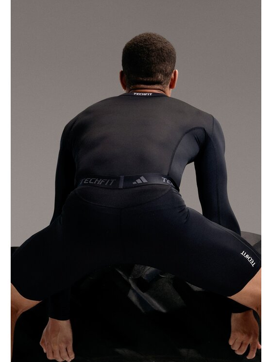 adidas adidas Sportske kratke hlače TECHFIT Compression Training IN5591 Crna Regular Fit