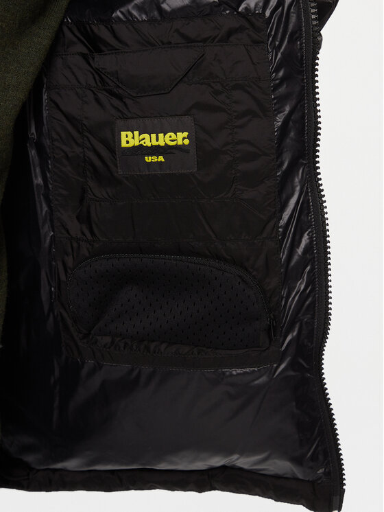 Blauer Blauer Kurtka zimowa 23WBLUC03010 Czarny Regular Fit