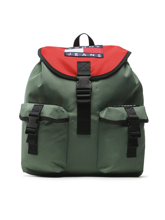 Tommy Jeans Tommy Jeans Раница Tjm Heritage Archive Backpack AM0AM11161 Зелен