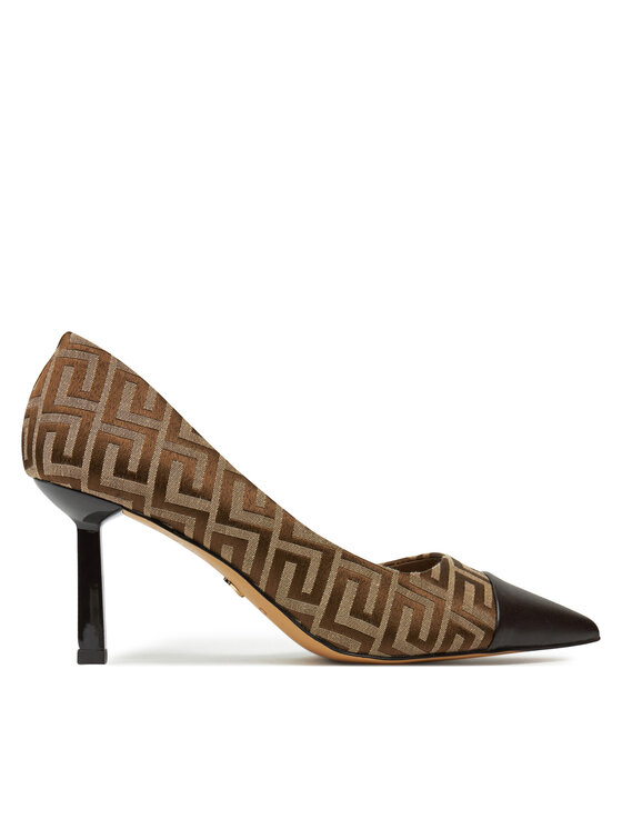 Pantofi cu toc subțire Aldo Zenni 13839600 Maro