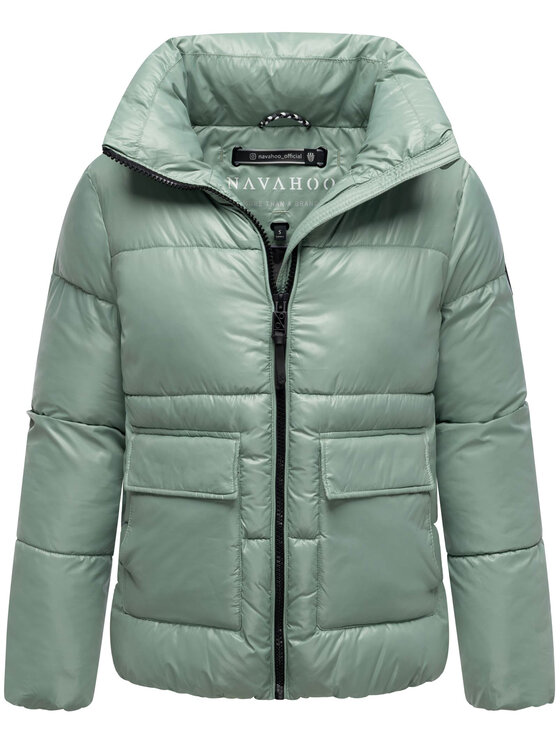 Navahoo Navahoo Kurtka zimowa Eispacht Zielony Regular Fit