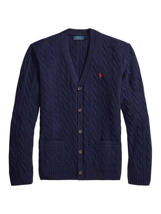 Polo Ralph Lauren Polo Ralph Lauren Кардиган 710B22611002 Тъмносин Regular Fit