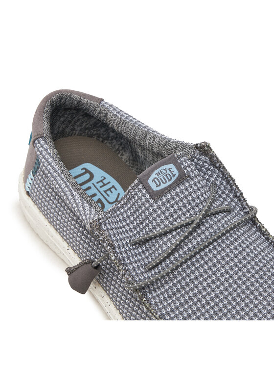 Hey Dude Hey Dude Mocassini Wally Sport Mesh 40403-030 Grigio