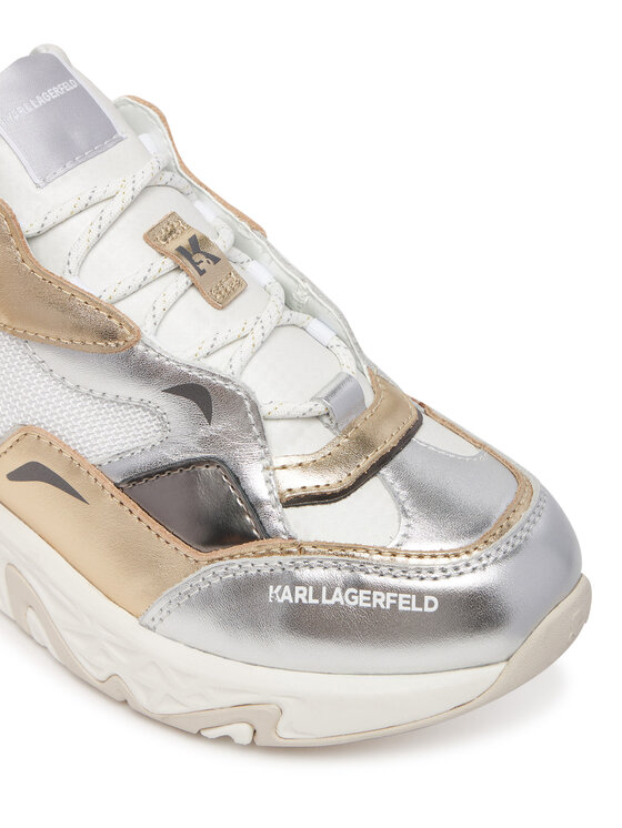 KARL LAGERFELD KARL LAGERFELD Sneakersy KL62425A Srebrny
